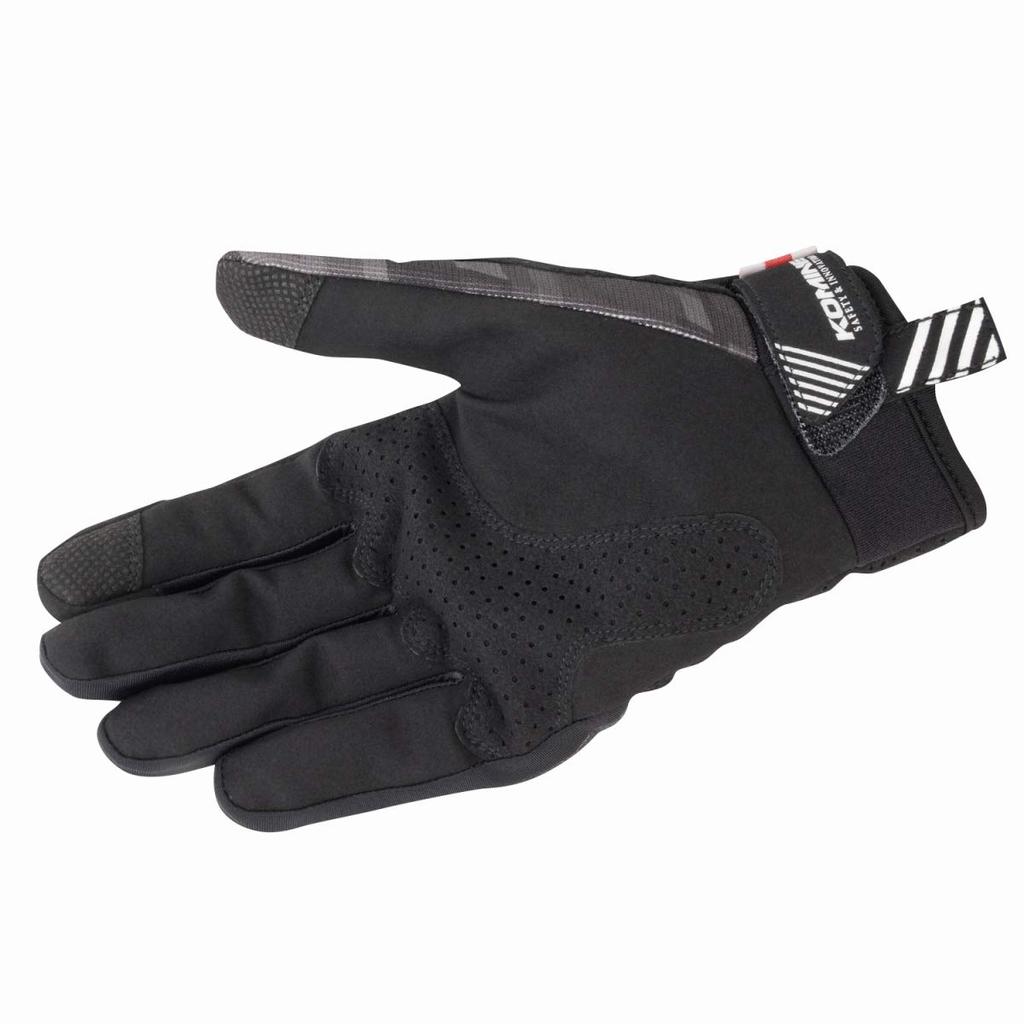 Komine Motorcycle Protective Riding Mesh Plaid Size Mesh Suitable for and Autumn Gloves, Gloves, Black, S, GK-233 1231, Material, Spring, Summer,