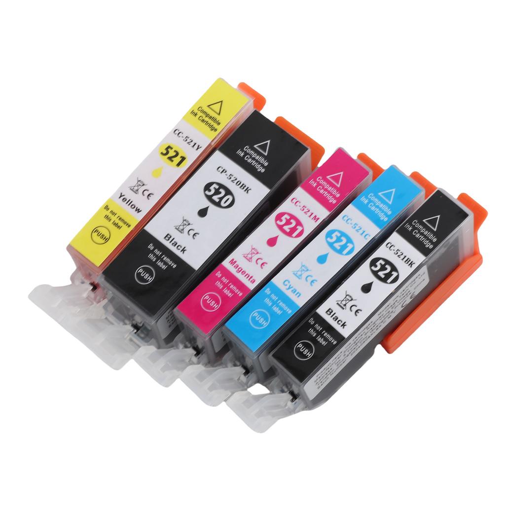Ink Cartridge ABS Printer Cartridge with Ink for PIXMA IP3600 IP4600 IP4700 MX860 Printer BK BK C M Y