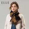 ELLE Women's 100% Merino Wool Jacquard Scarf