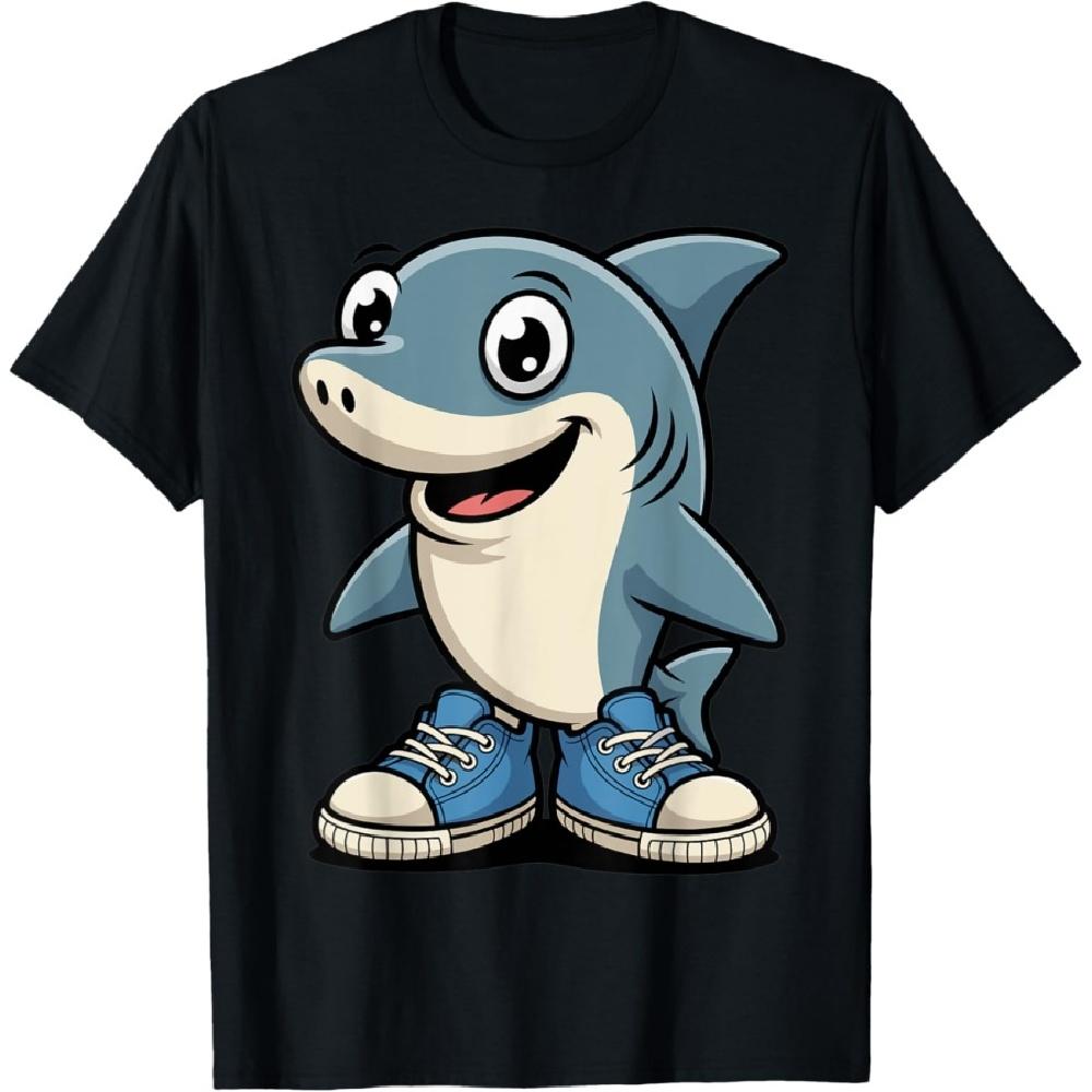 

ИИ Дети Мем Акула Тралалеро Тралала Смешная Итальянская Футболка для Мозгового Гниения XXXXXL чёрный