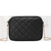 Women's bag spring and summer new fashion messenger bag street trend plaid chain shoulder bag