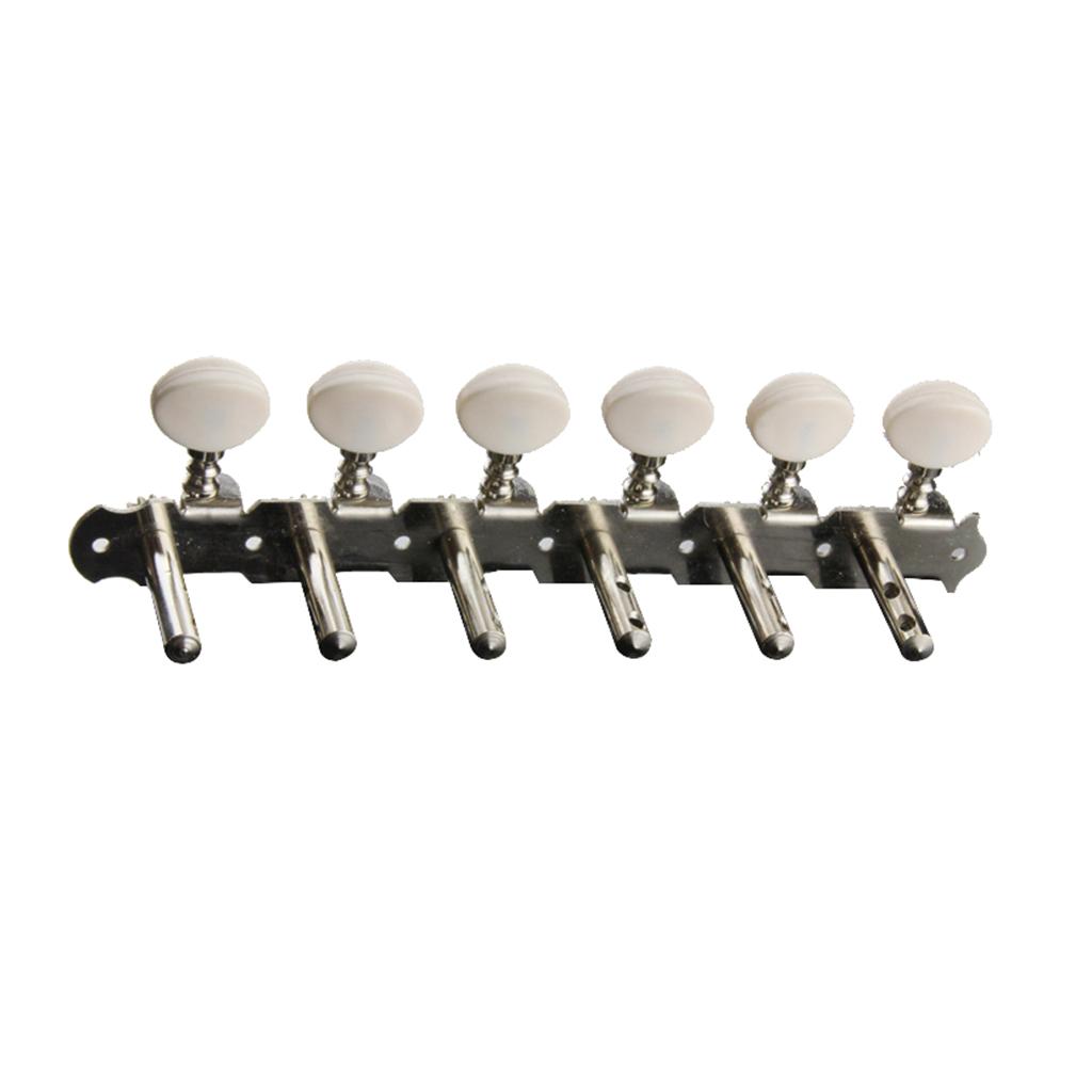 Guitar Parts 6 Right Machine Heads Knobs 12 String tuning Pegs Head for Acoustic