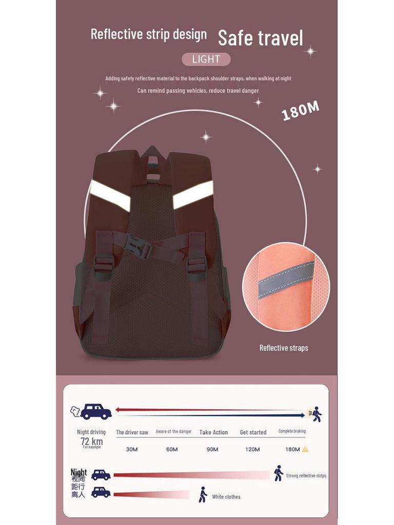 Cartoon Car Backpack for Kindergarten Boys and Girls - Stylish Double-Shoulder Bag