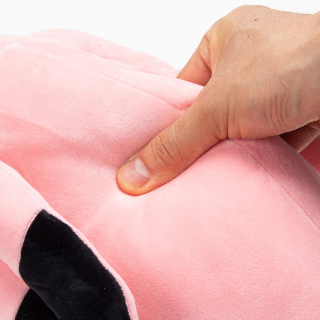 Livheart Premium Sleepy Animals Cool Flamingo Lala Body Pillow, Medium, W55xD22xH23cm (58017-23)