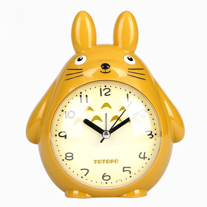 

Модные Милые Мультяшные Кошки Двойной Музыкальный Будильник Детский Студенческий Бесшумный Прикроватный Ночник Для Сна Часы