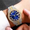 Roman Numeral Full Diamond Ladies Quartz Fashion Watch