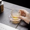 Japanese Style Glass TeaCup Heat-resistant Household Thickened Kung Fu Tea Set Tea Bowl Cup Transparent Small Tea Cup New