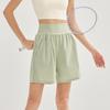 WEZHO Women's High-Waist Quick-Dry Fitness Shorts