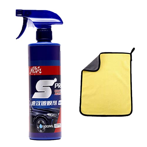 

Быстрый спрей для покрытия, Средство для покрытия автомобиля, 500 мл, Керамический спрей для покрытия автомобиля, Нано-средство для покрытия, Спрей для покрытия автомобиля, Краска для покрытия для ремонта царапин автомобиля, А