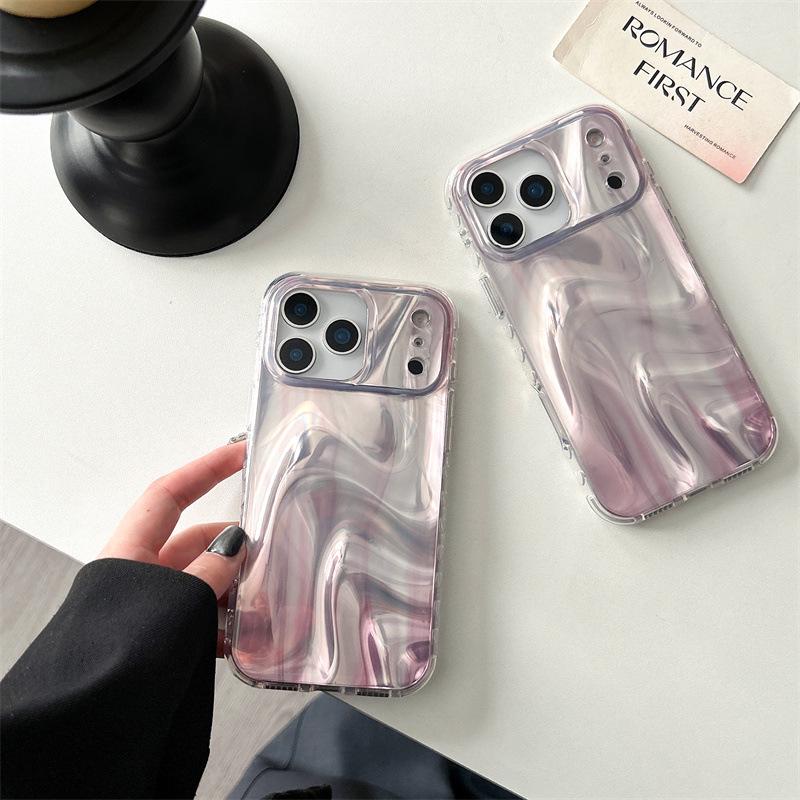Gradient Ombre Phone Case for iPhone 17Pro/16/15/14/13 - Simple Satin Texture, Drop-Proof Design