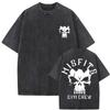 Anti Social Lifting Club Skeleton Gym Pump Cover T-shirts Men Women Funny Fitness Workout Bodybuilding Washed Vintage T Shirts