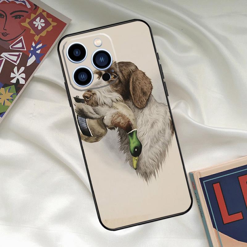 

Hunting Dog Phone Case For iPhone 16 14 13 12 11 15 17 Pro Max 15 16 Plus 13 Mini 16e 17 Air Funda Cover iPhone 13 mini