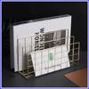 Good-Metal Mesh Desk Organizer Desktop Letter Sorter Mail Tray File Organiser Office Home Bookends Book Holder