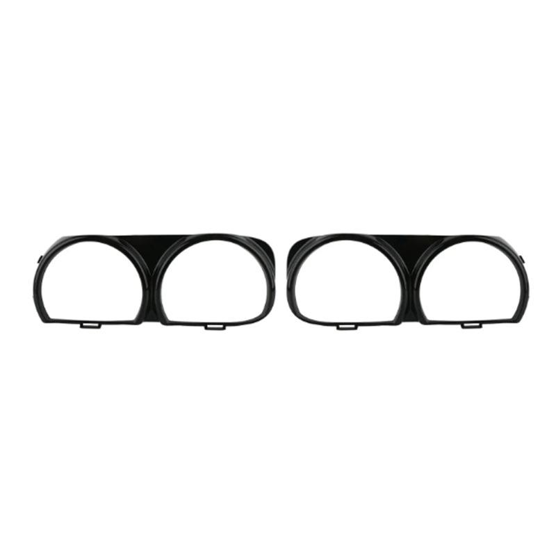 Headlight Frame Cover for 2015-2021 Dodge Challenger (68259053AB, 68259052AB)
