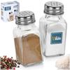 Glass salt and pepper shaker 80 ml 2 pcs.