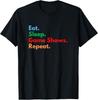 Eat Sleep Game Shows Repeat for Game Show Lovers Tee Gift Unisex T-Shirt