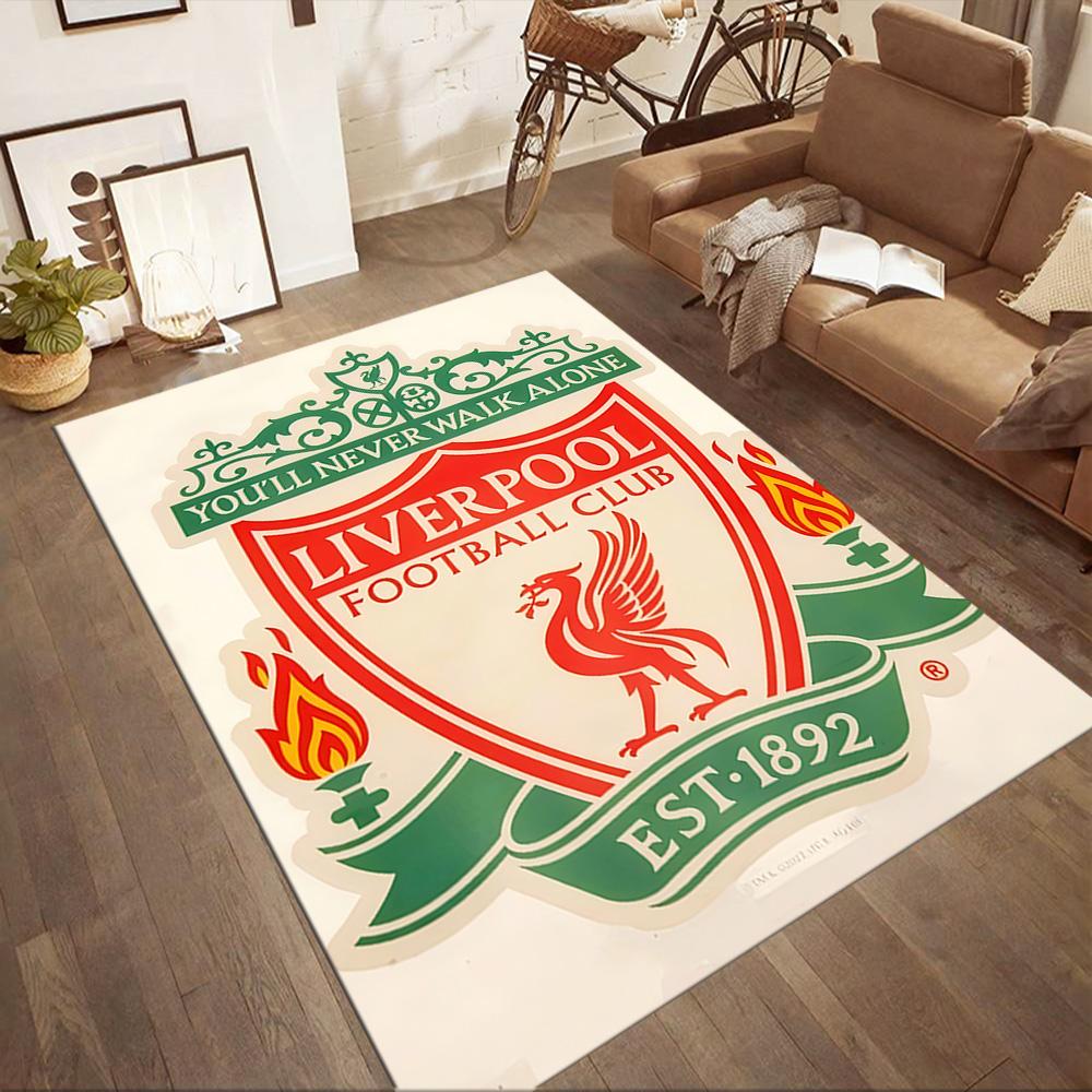 Liverpool Football Club Teppichdesign Für Eingangsbereich Küche Balkon Dekorieren Zimmer Rutschfester Teppich Dekorieren Büros