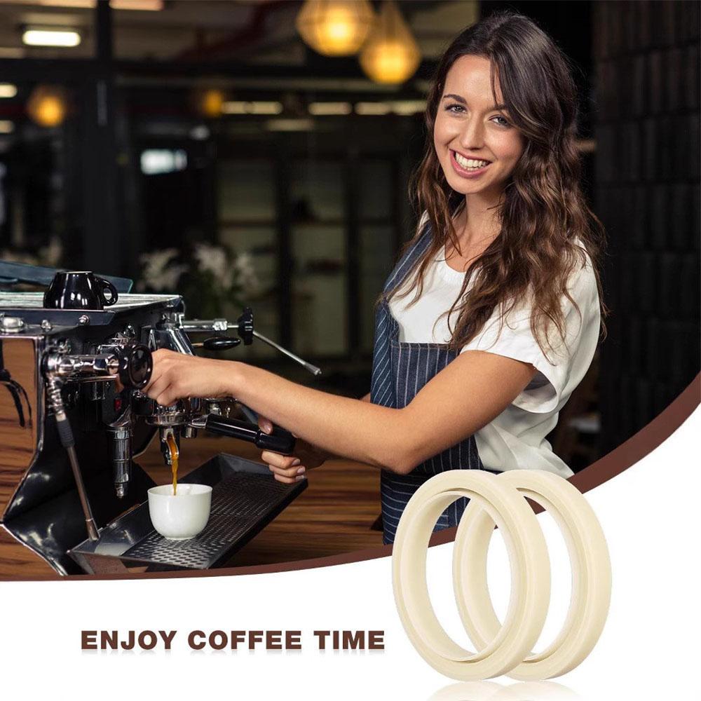2Pcs 54Mm Silicone Steam Ring For Breville Espresso