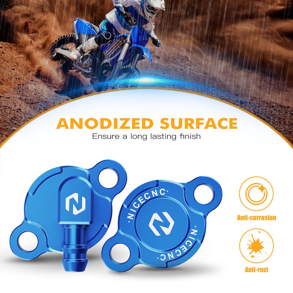 NICECNC For Yamaha YZ250 1999-2024 YZ250X 2016-2023 YZ 250 250X Motocross Cylinder Power Exhaust Valve Holder Cover Guard 2022