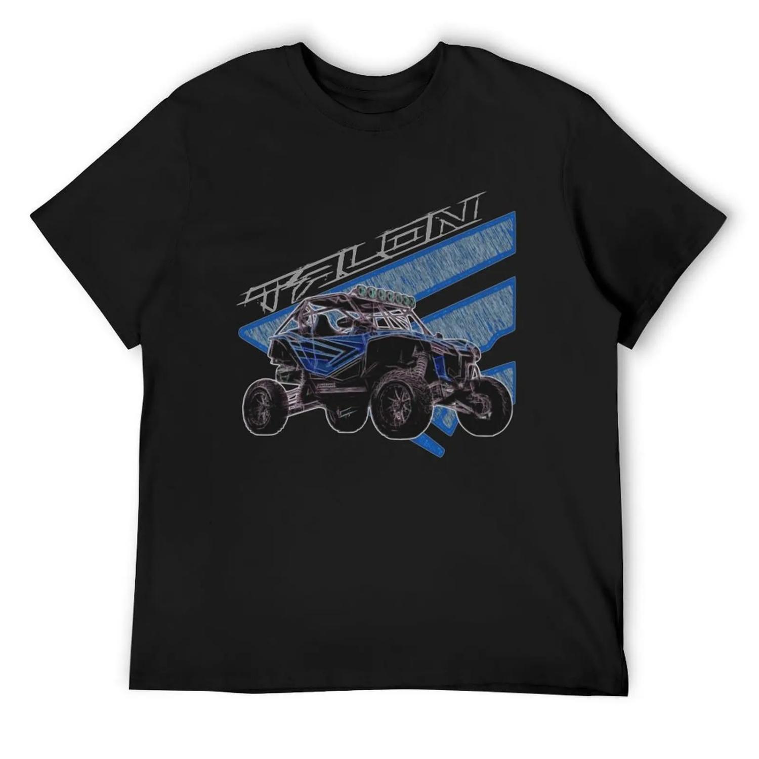 

Blue Talon UTV sketch graphic art T-Shirt topping oversizeds anime stuff clothing for men XXXXXL чорний