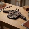 1/6 Scale Pilot Jacket Front Fastener Covering Pockets