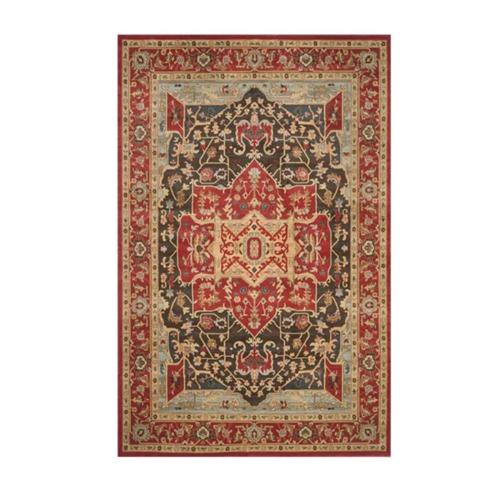 

Bohemian-Style Geometric Long Strip Carpet Coffee Table Modern Minimalist Bedroom Non-Slip Floor Mat Home Decoration 40x120cm 16x47inch