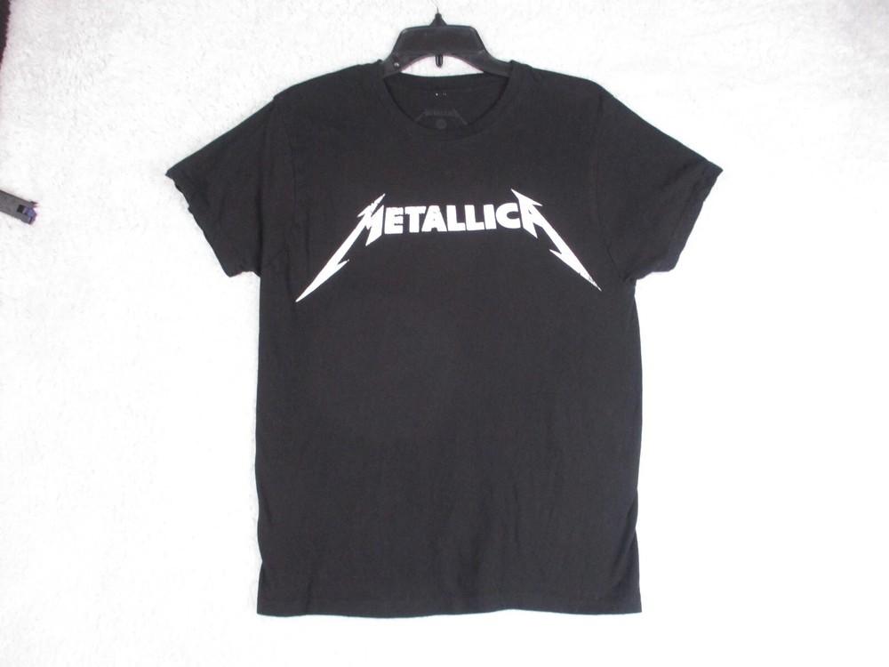 Tričko s logem inspirovaným Metallikou Fan Tee Rock Metalová kapela Styl Unisex Tričko