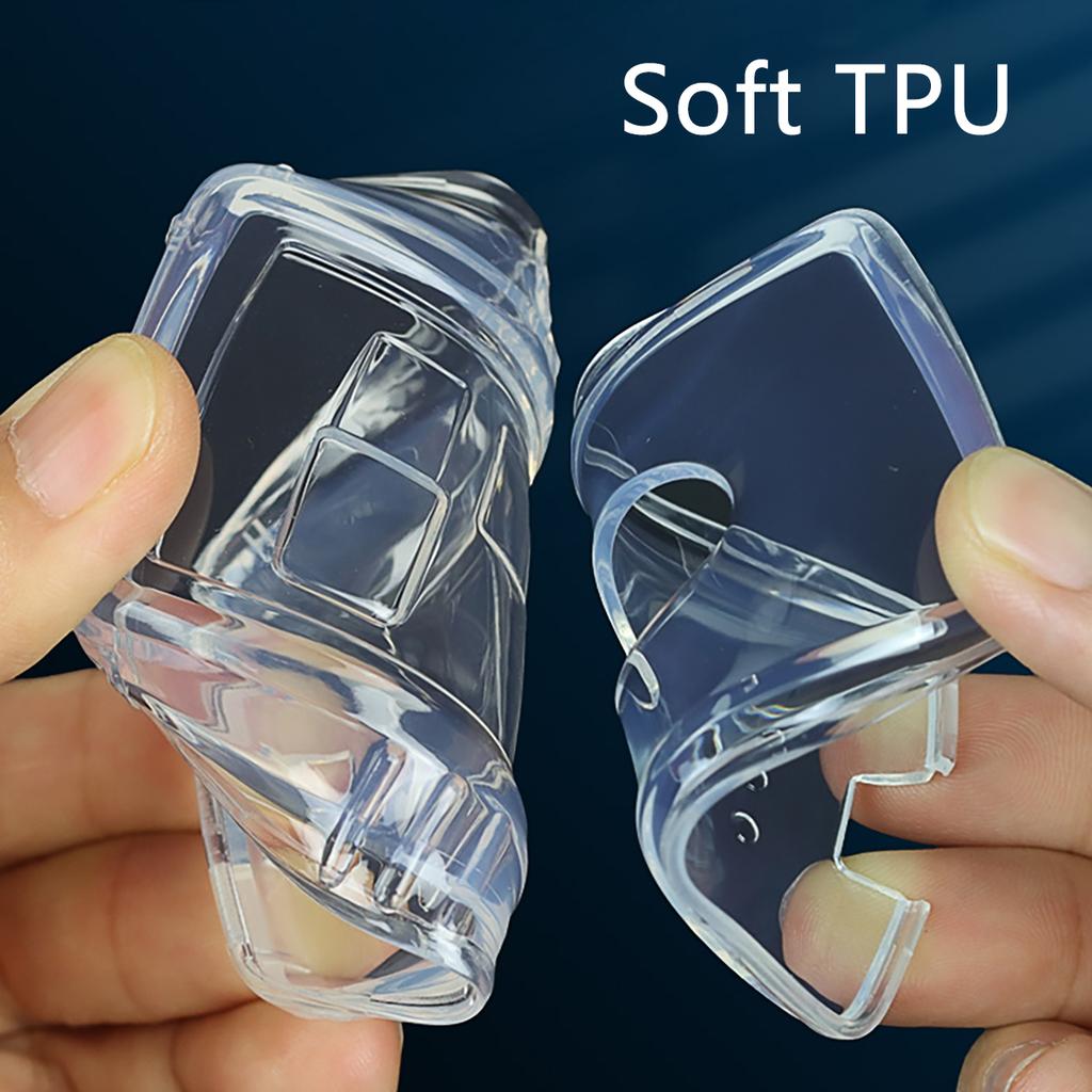 Clear Transparent Tpu Car Smart Key Cover Case For Land Rover Range Rover Sport Evoque Velar Discovery Defender 90 110 Jaguar