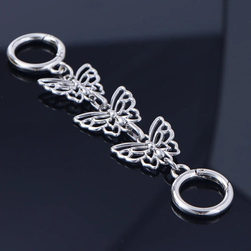 1 st Fjärilsplånbok Förlängare Väskkedja Rem Handväska Axelrem Kedja DIY Kedjeförlängare