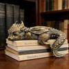 Dragon Statues Decors Animal Sculpture Collectibles Figurines Decorative Ornament Home Decors Accent Housewarming Gift