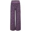 Womens/Ladies Leopard Print Wide Leg Lounge Pants