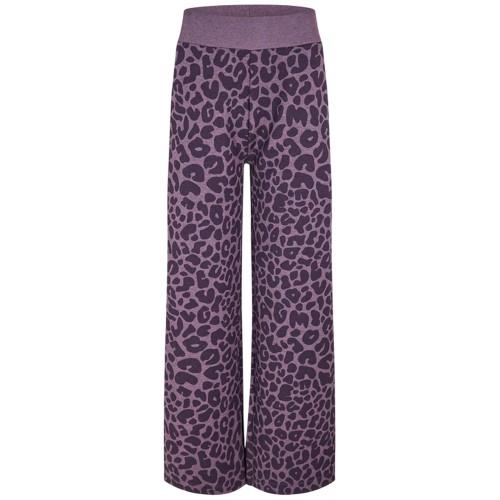 Boss Womens/Ladies Leopard Print Wide Leg Lounge Pants