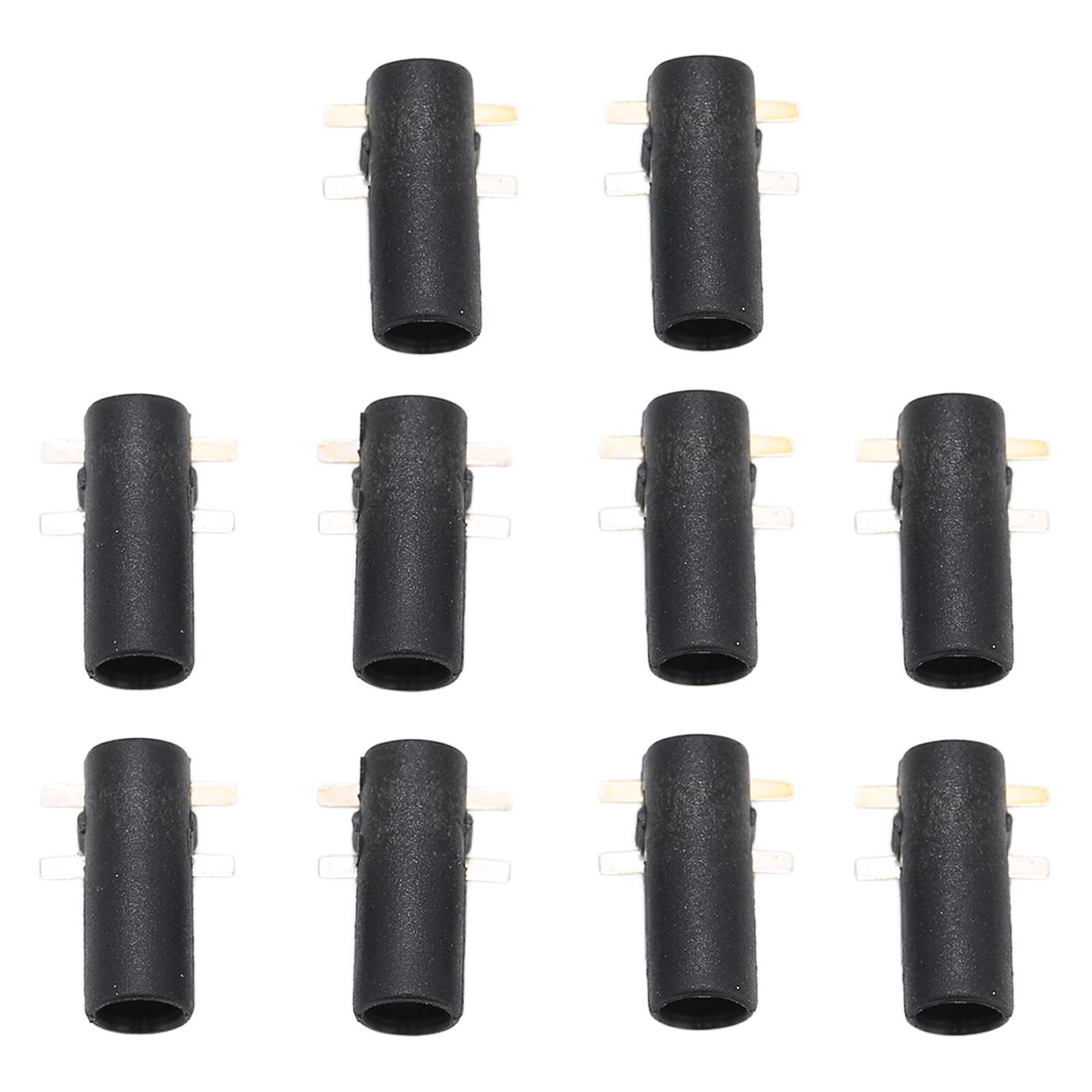 

10 шт. Пластиковая розетка для электротерапевтического аппарата, аксессуары для электротерапевтического аппарата TENS