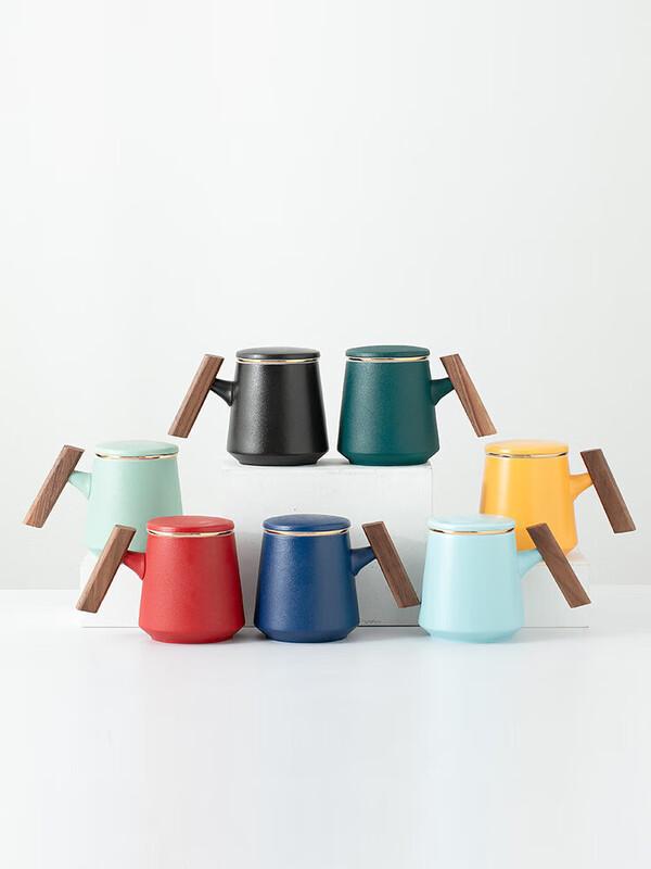 Ceramic Tea Infuser Office Mug