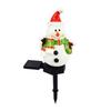 Snowman Ground Stake Light for Outdoor Christmas Yard Garden Path Decor