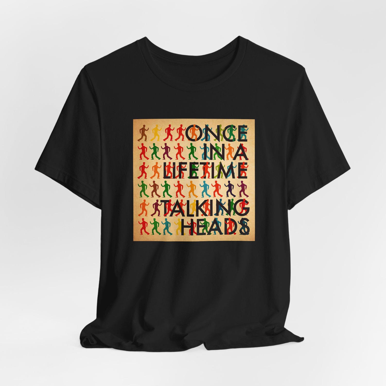 Talking Heads Once in a Lifetime Graphic T-Shirt, New Wave Music Tee 3XL