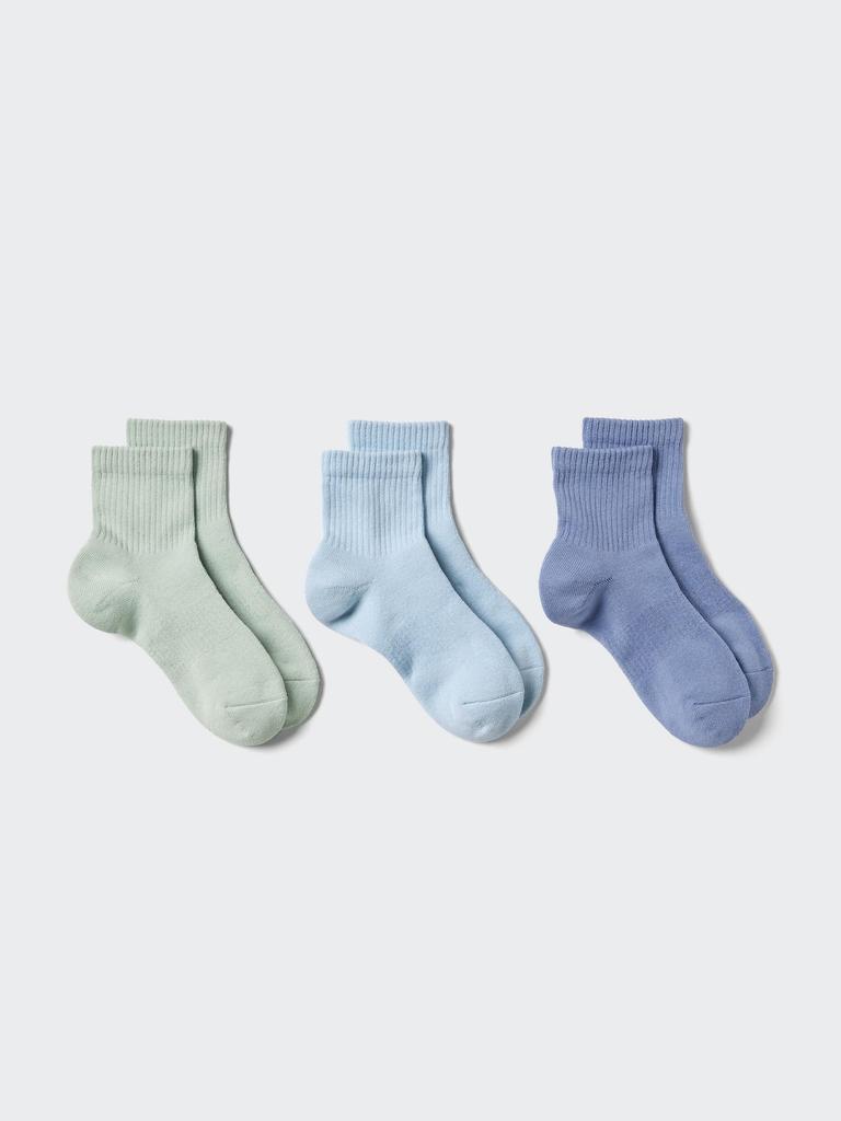 Uniqlo Japan Regular Socks  3 Pair Set  Rib Pile 