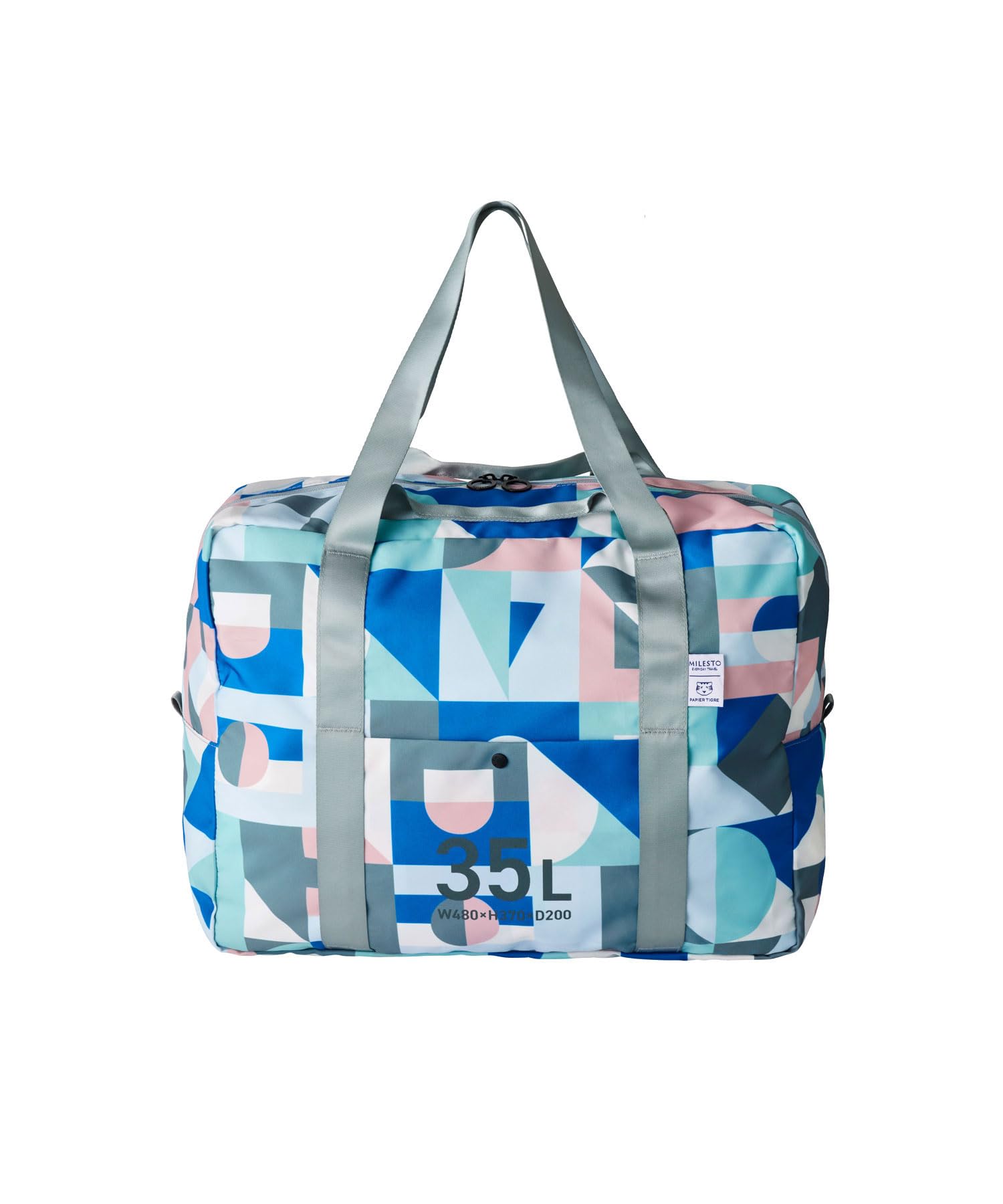 

MILESTO Pocketable Boston 35L No size Light Blue (Miresto) MILESTO×PAPIERTIGRE світло-синій колір