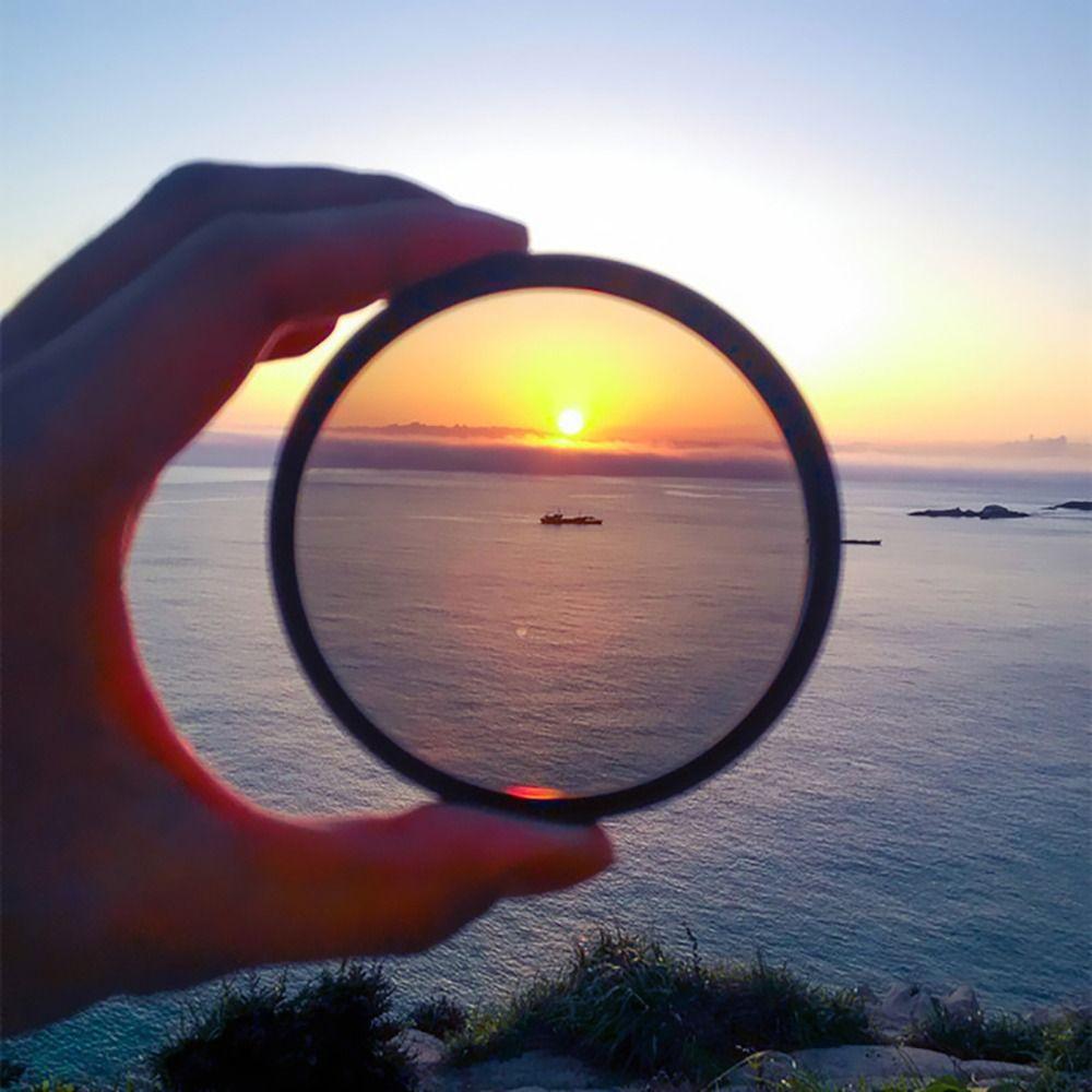 Professional 52mm Circular Polarizer Lens Filter Anti-reflection Portable Clip-On Mobile Phone Lens Smartphones Lens Accessory