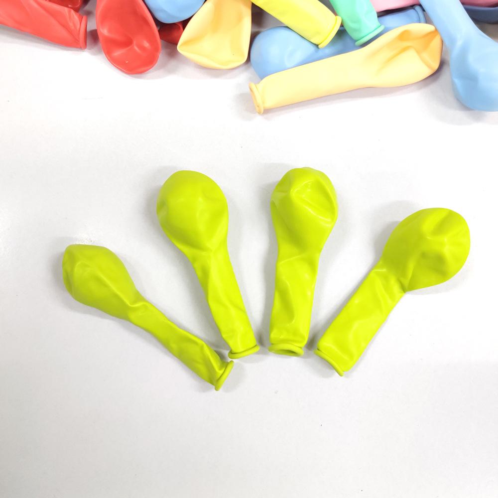 5 Inch Round Macaron Thickened Latex Balloon, Small Birthday Party Wedding Decoration Opening Balloon