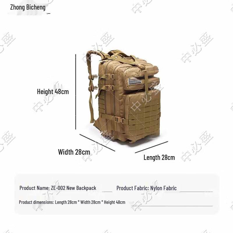Sac à dos tactique imperméable de camouflage d'extérieur
