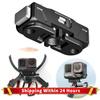 Magnetic Adapter Mount Aluminum Alloy Camera Mount Adapter Foldable Plate Base for Insta360 X5 Accessories