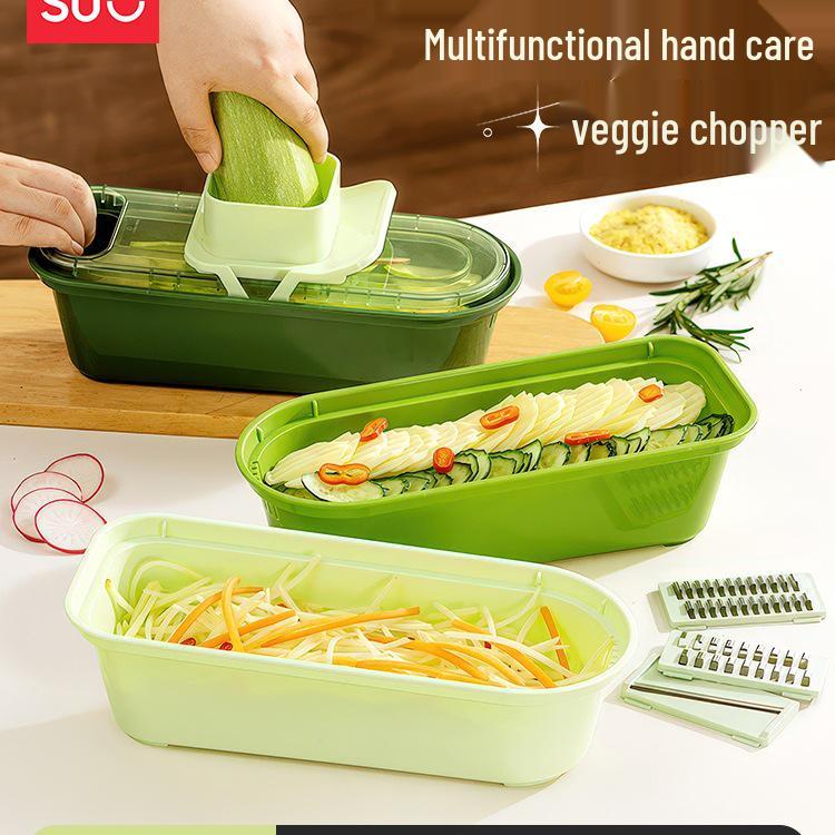 Multifunktionaler Küchengemüseschneider & Kartoffelreibe