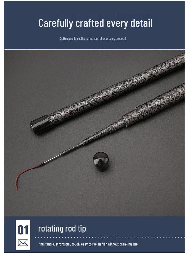 Mini Children's Fishing Rod Kit: Compact Micro-Lure Rod for Stream Fishing and Small Fish