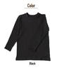Hokaron Warm Cotton Quilted Size 1 Count Men's Innerwear, Thick, Black, M,