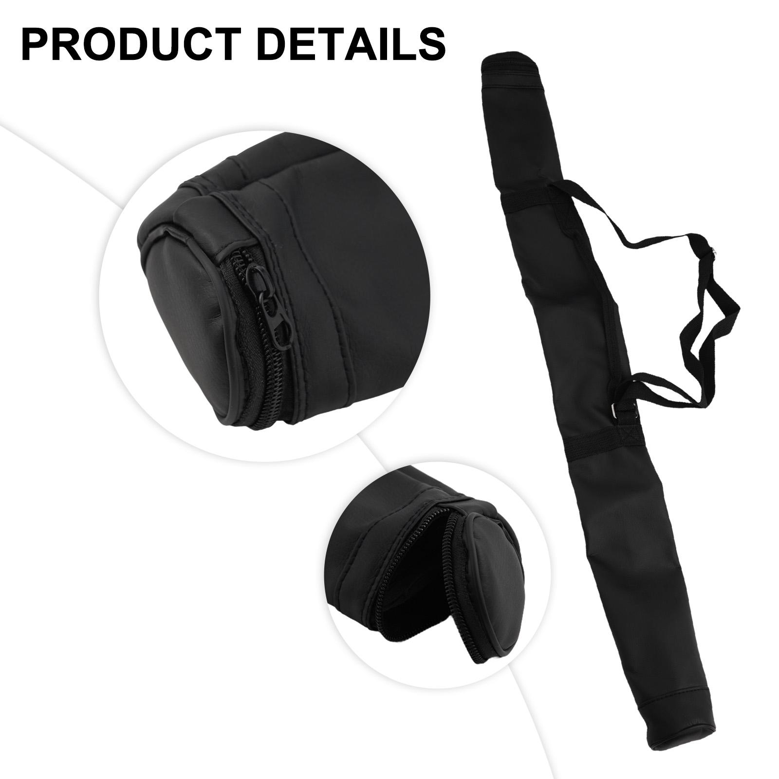 

New 1 X Pool Cue Case Pouch Holder Case For 1/2 Snooker Billiard For Pool Player