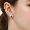 Fox Stud Earrings - 925 Sterling Silver