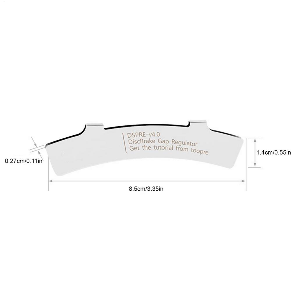 Bicycle Disc Brake Pad Adjustment Alignment Tool Plate Brake Rotor Adjustment Bicycle Brake Adjustment Pad Cycling Repair Tool