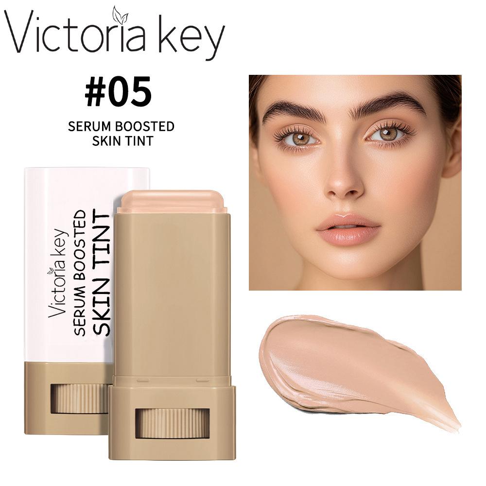 6 Farben Abdeckstift-Palette - Deckt Makel Akne Narben ab, Primer BB Cream Foundation Stick, Langanhaltendes Natürliches Finish Gesichts-Make-up für Alle Hauttypen