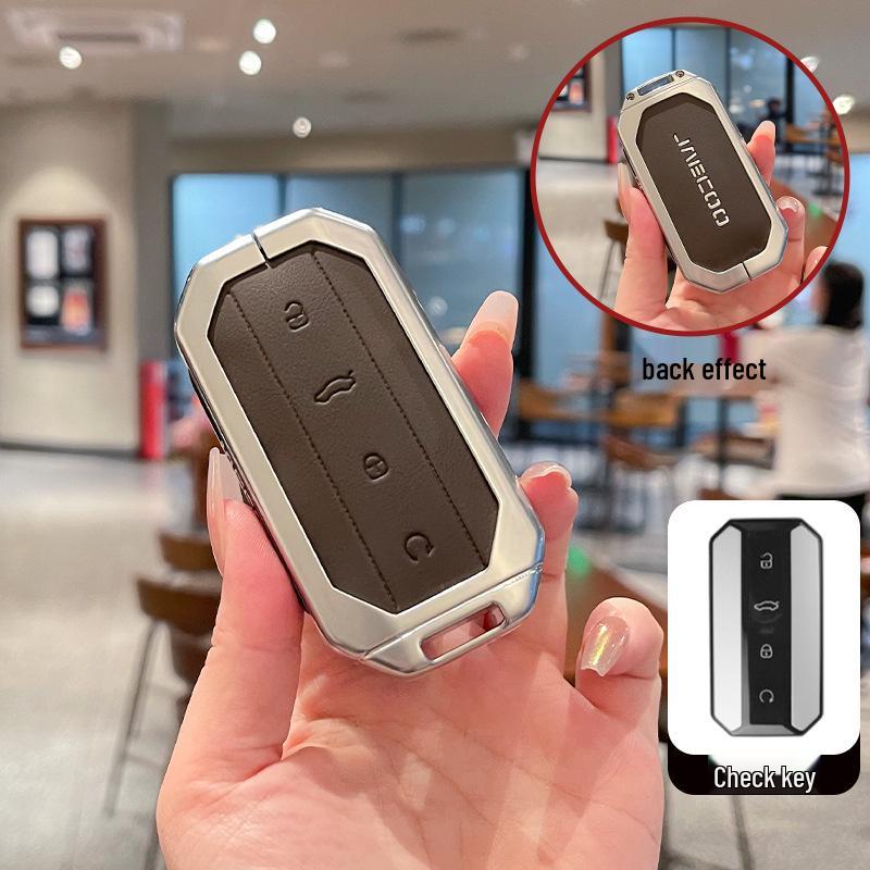 

Cross-border Jetour Jaecoo Chery Omoda 5 EV Key Cover - Metal Shell Buckle Standard